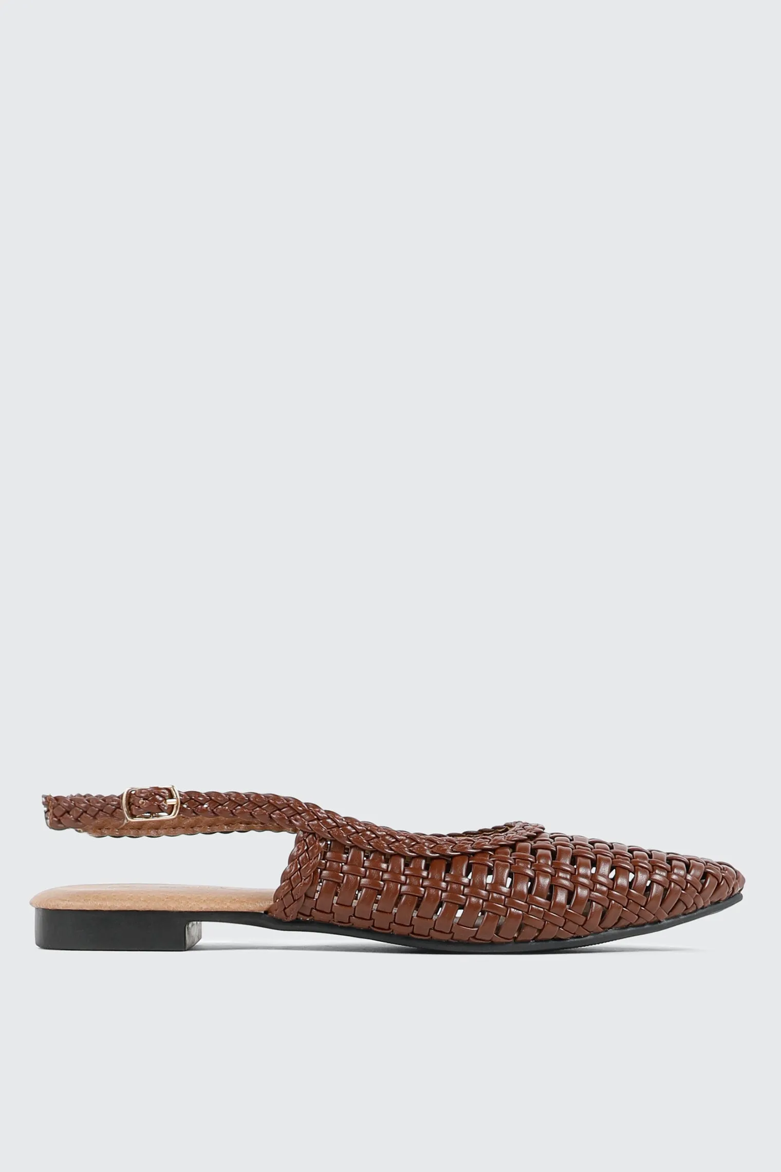 Pointed Toe Slingback Flats