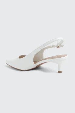 Pointed Toe Slingback Heels