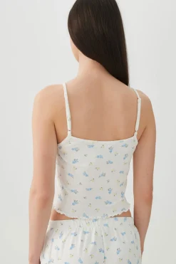 Pointelle PJ Tank Top
