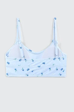 Printed Bikini Top