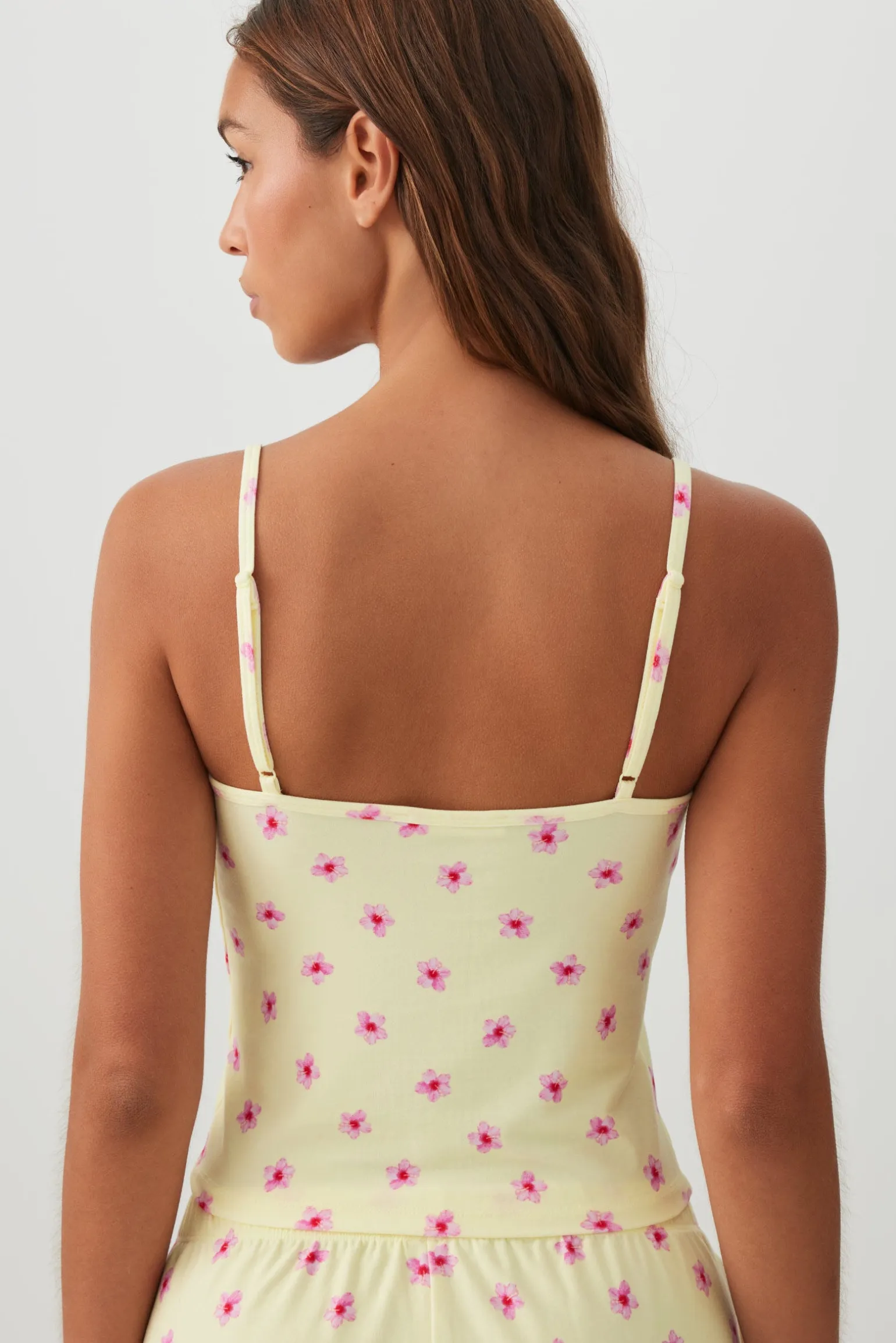 Printed Ultra Soft PJ Tank Top