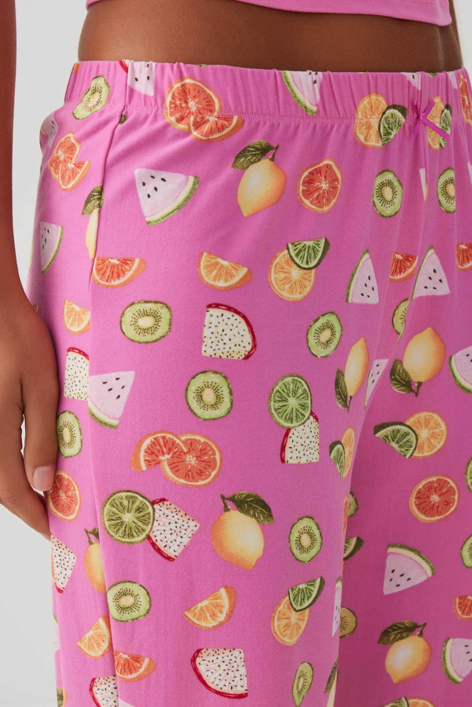 Printed Ultra Soft Straight Leg PJ Pants