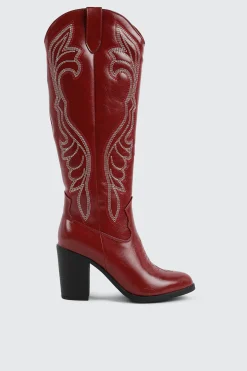 Red Cowboy Boots