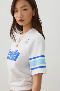 Relaxed Fit Sport Jersey T-Shirt