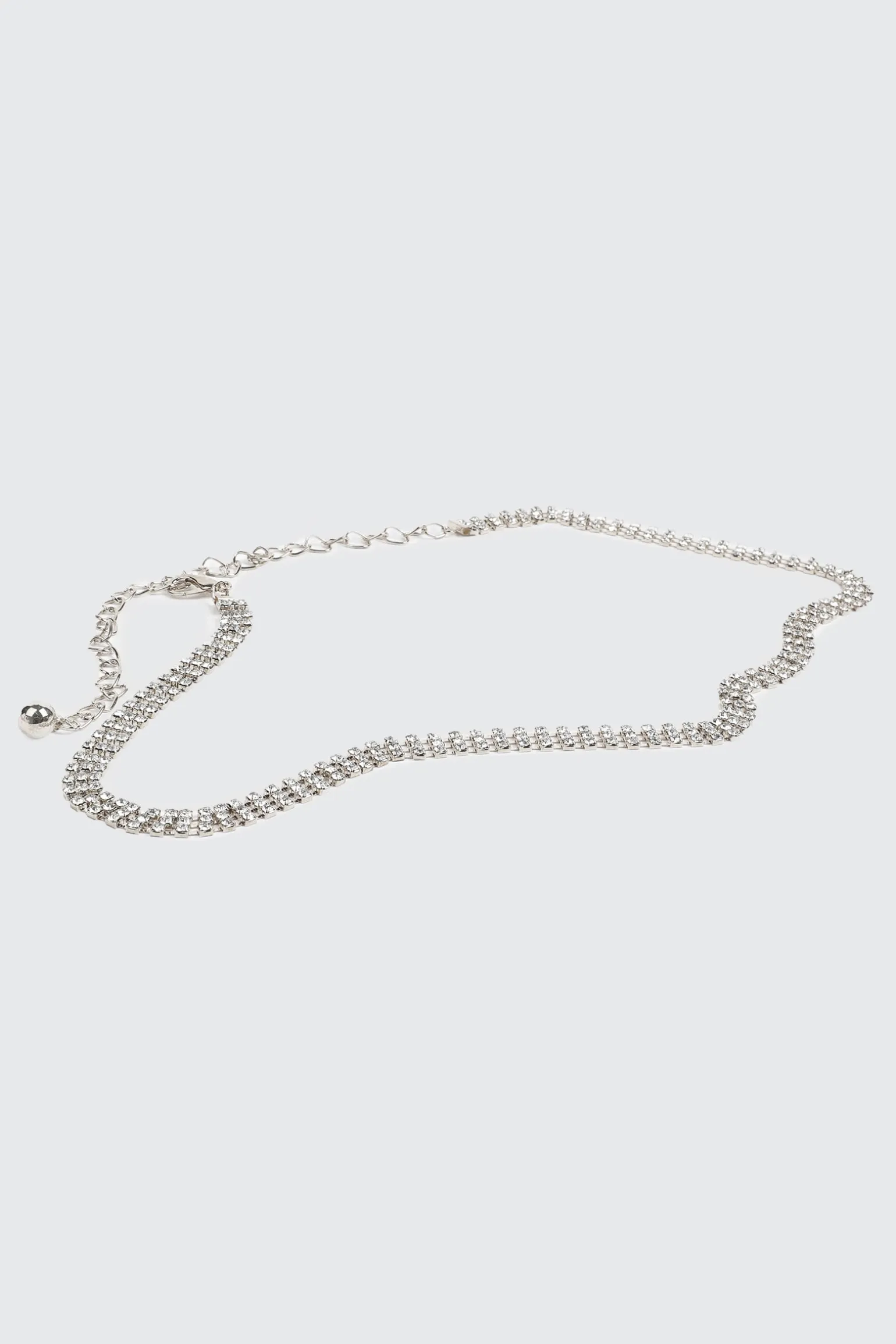 Rhinestone Chain Belt