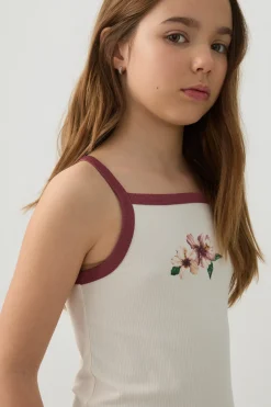 Ringer Knit Tank Top