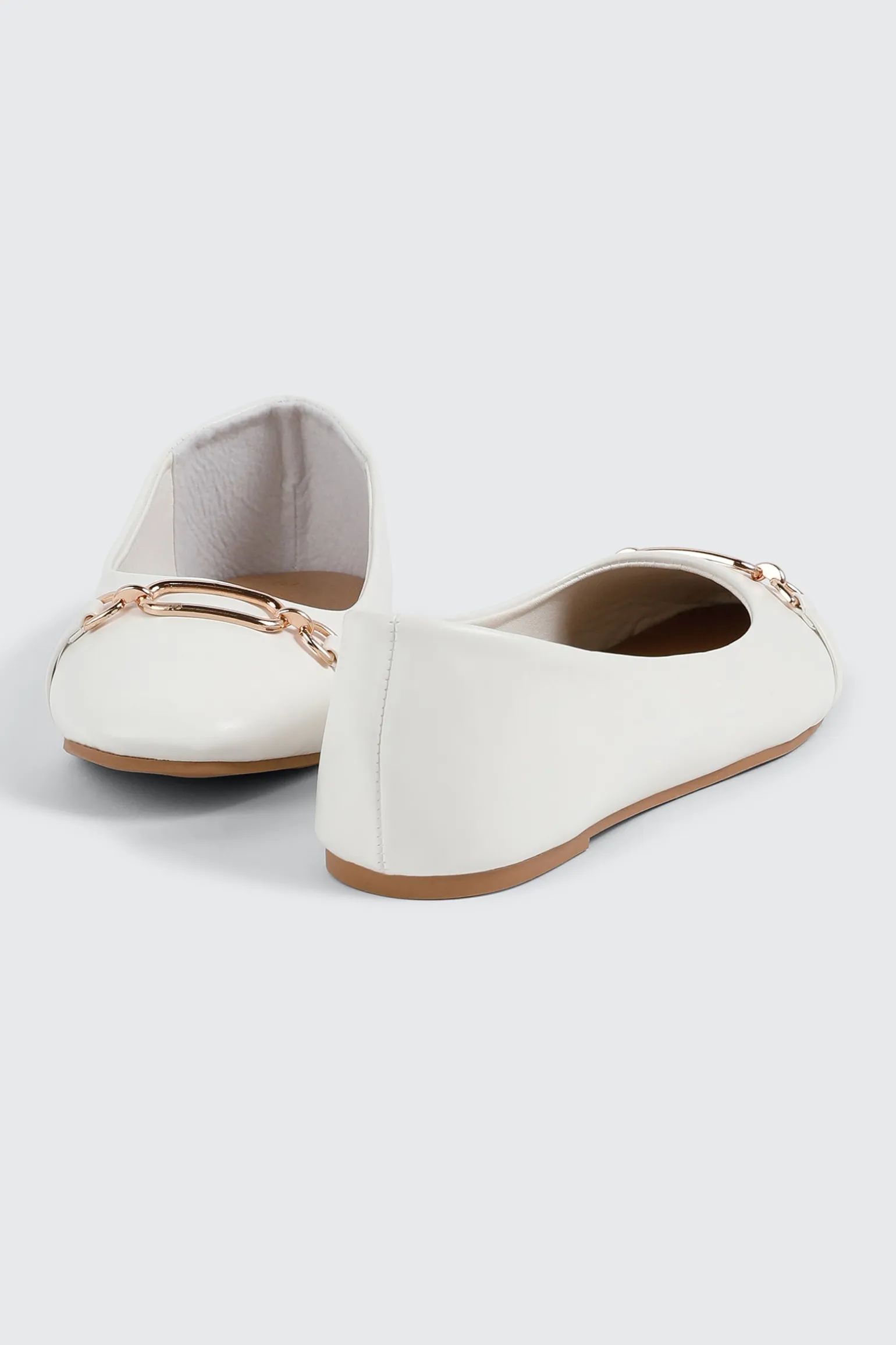 Round Toe Ballerina Flats