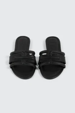 Round Toe Flat Sandals