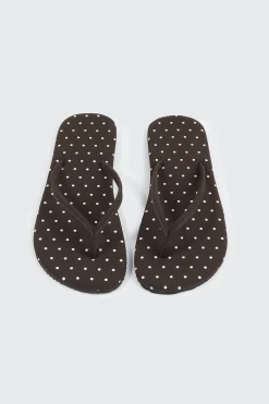 Round Toe Flip Flops