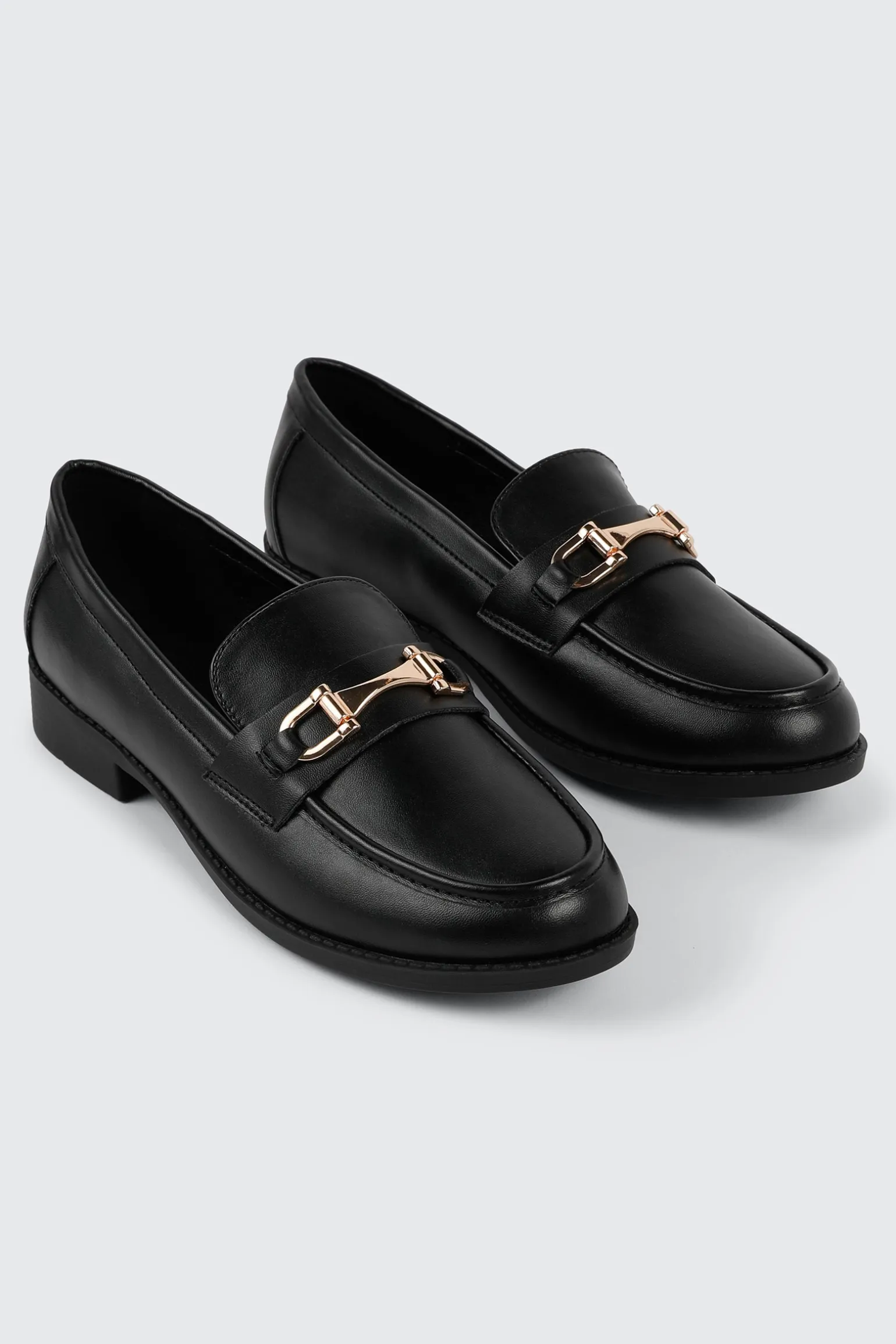 Round Toe Loafers