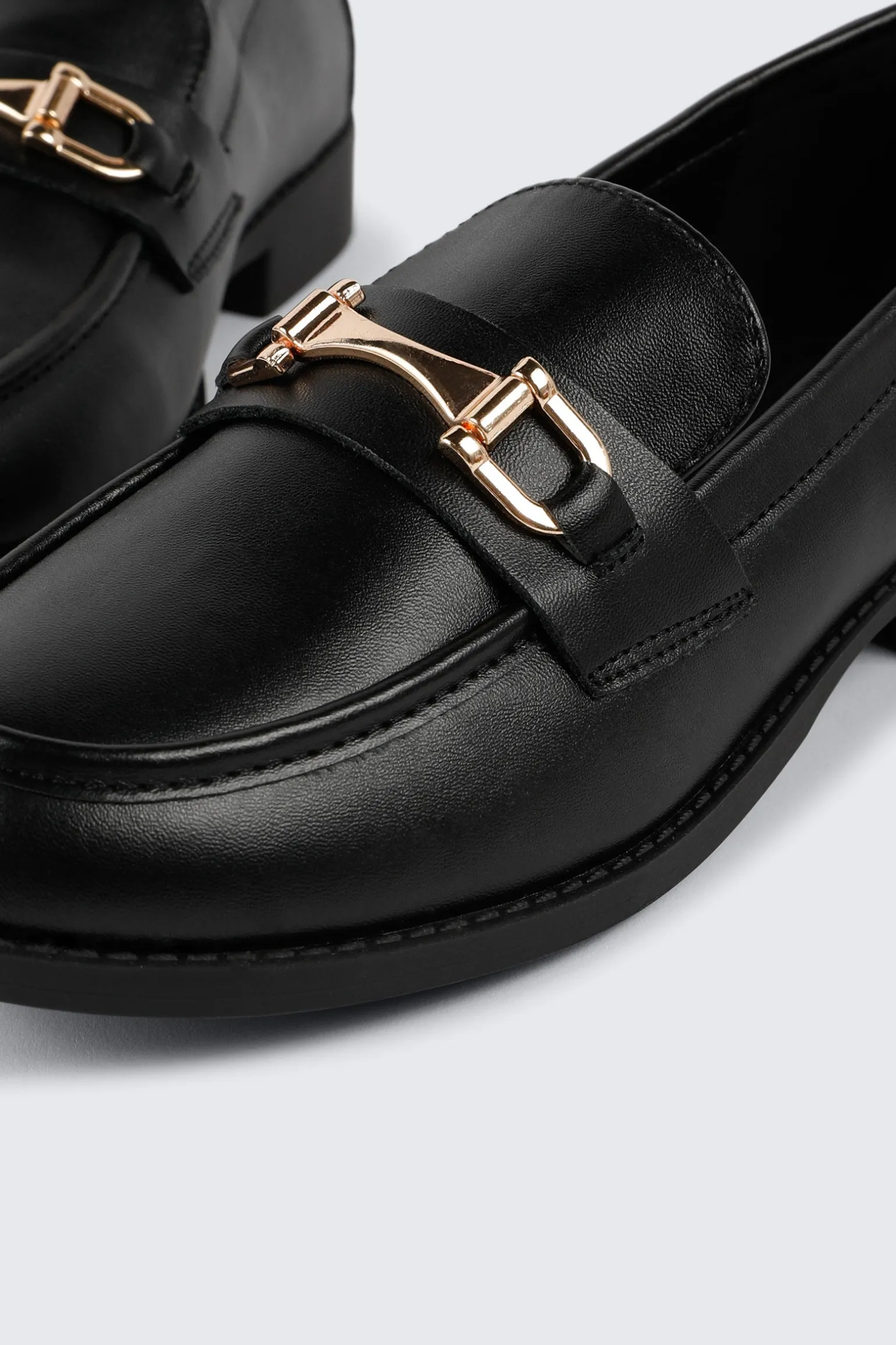 Round Toe Loafers
