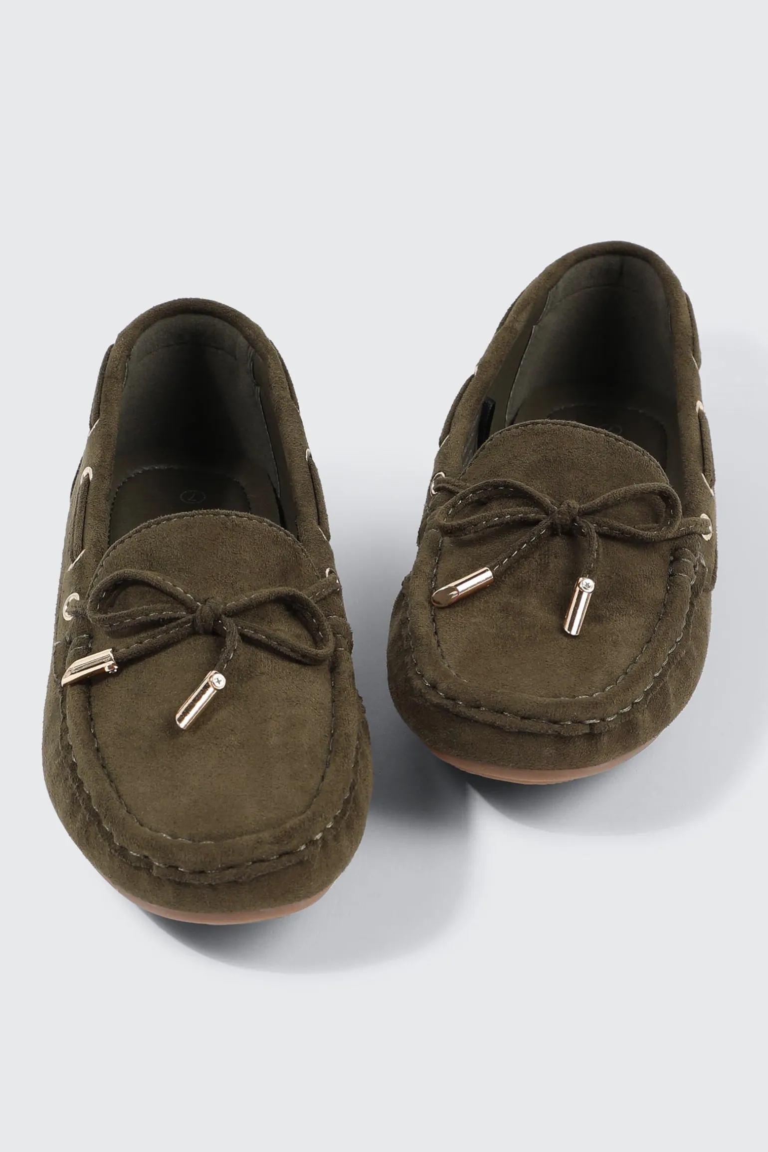 Round Toe Mocassins
