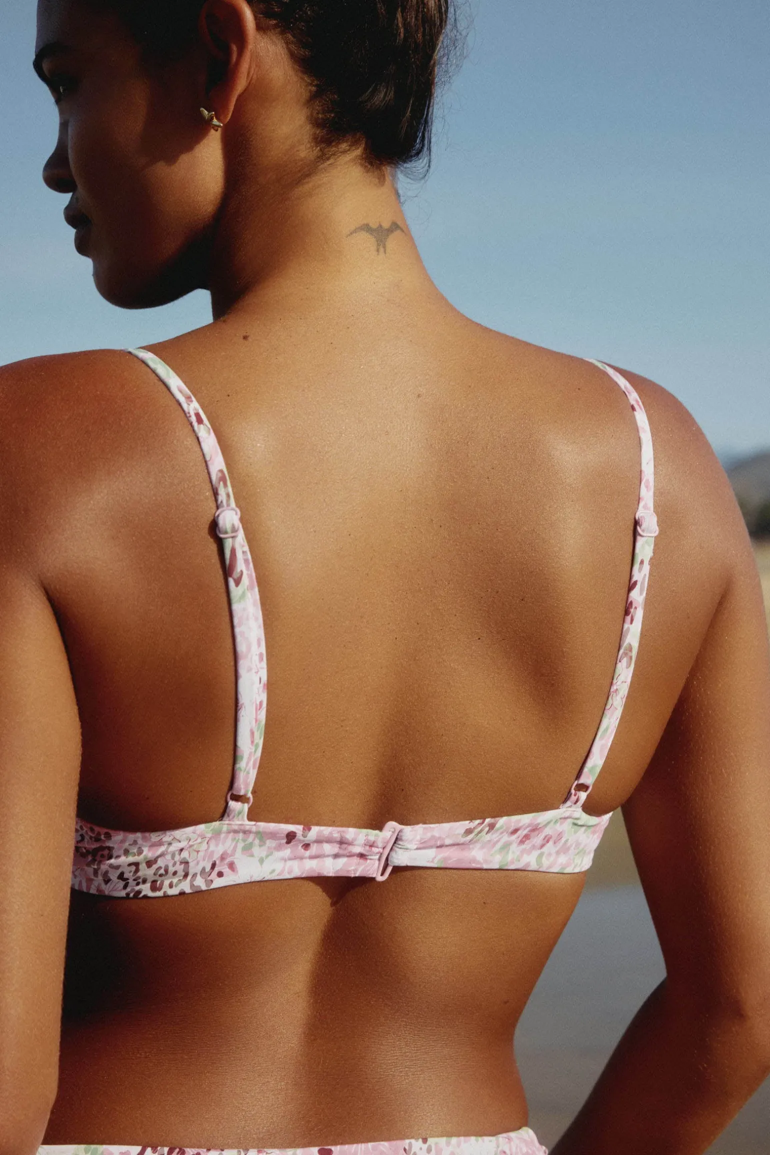 Ruched Cup Underwire Bikini Top