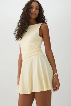 Ruched Mini Dress