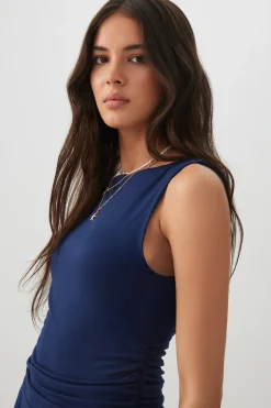 Ruched Mini Dress