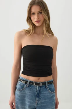 Ruched Tube Top