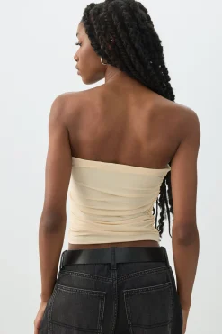 Ruched Tube Top