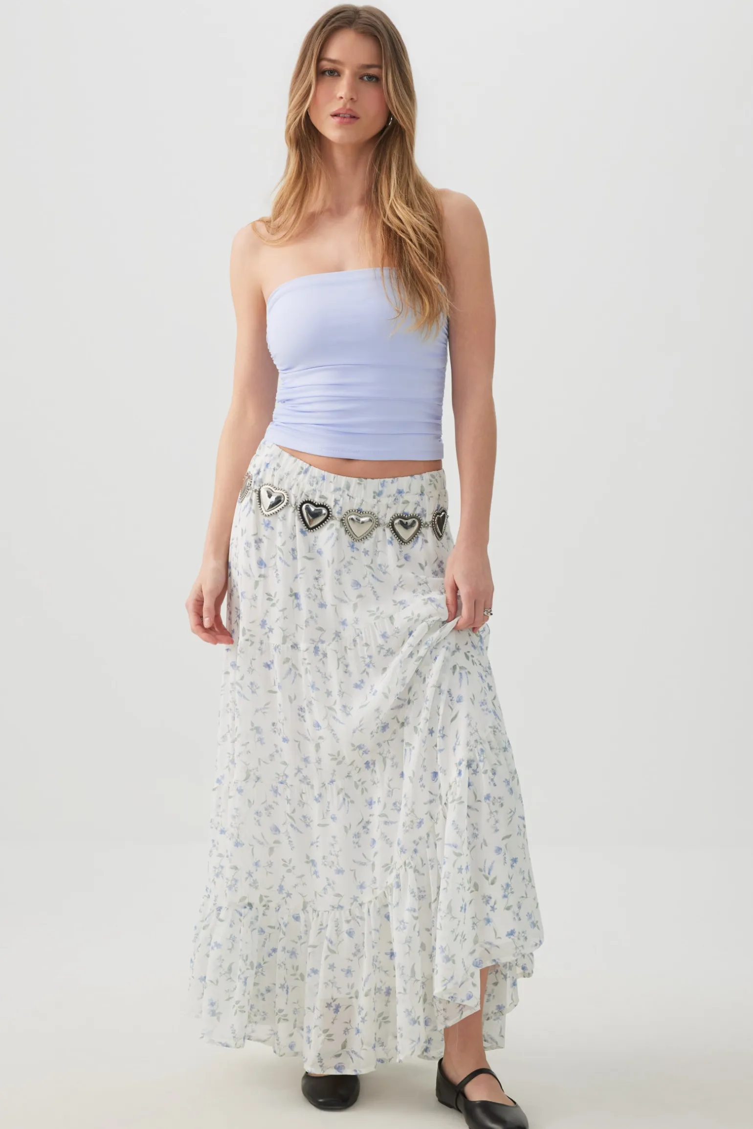 Ruched Tube Top