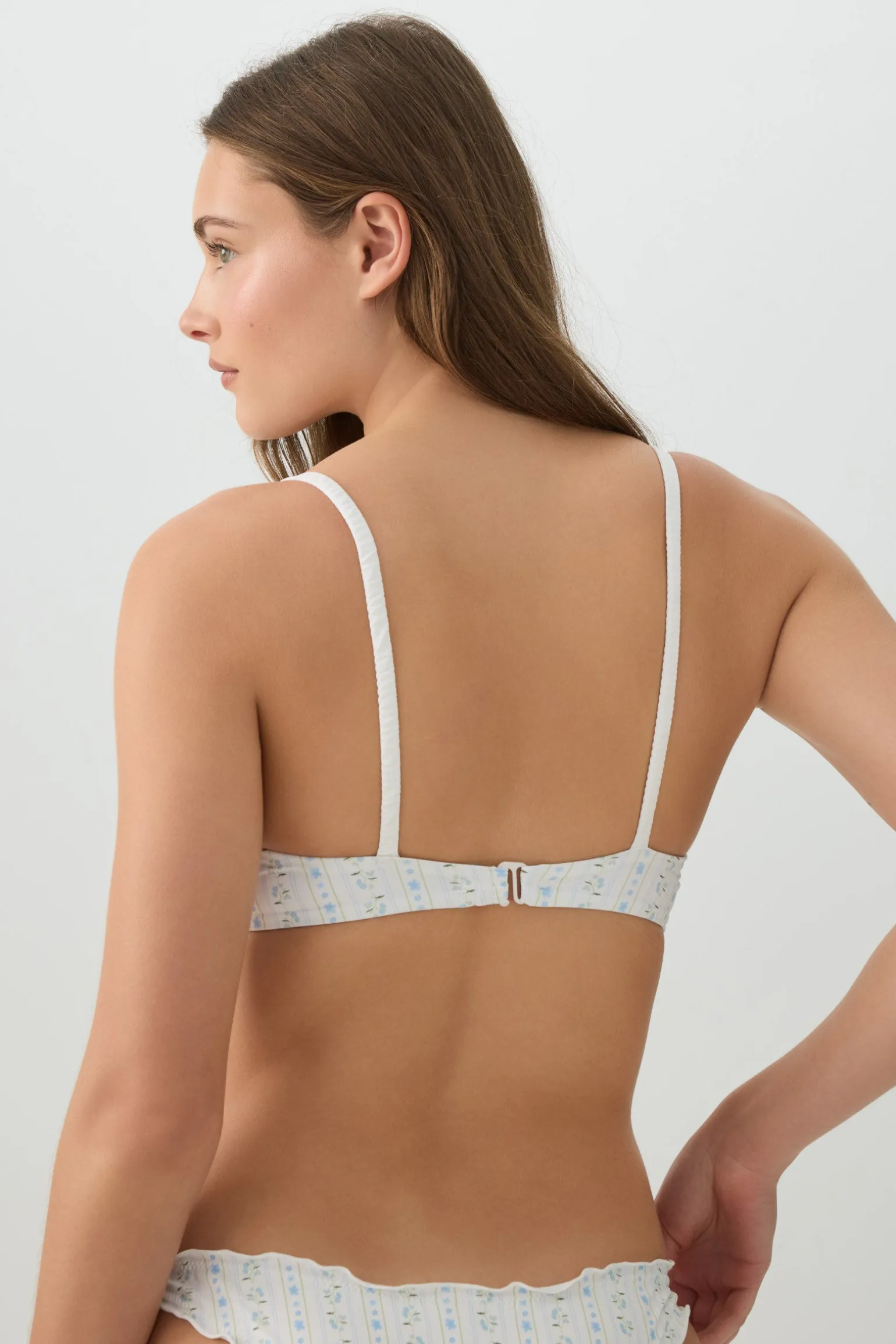 Ruffle Balconette Bikini Top