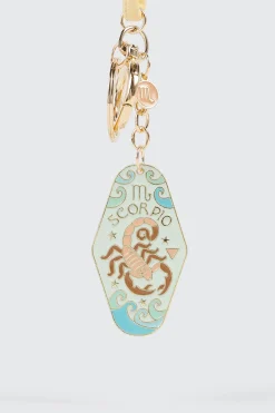 Scorpio Zodiac Keychain