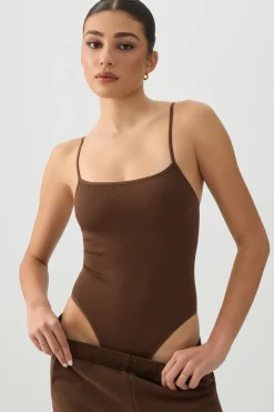 Seamless Bodysuit with Adjustable Straps