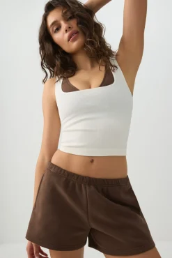 Seamless Crop Trapeze Tank Top