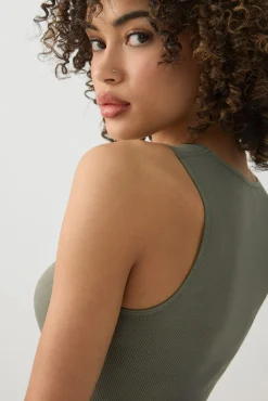 Seamless Crop Trapeze Tank Top