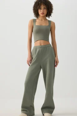 Seamless Crop Trapeze Tank Top