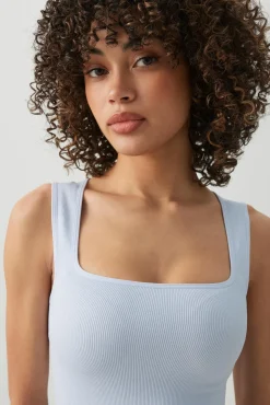 Seamless Crop Trapeze Tank Top