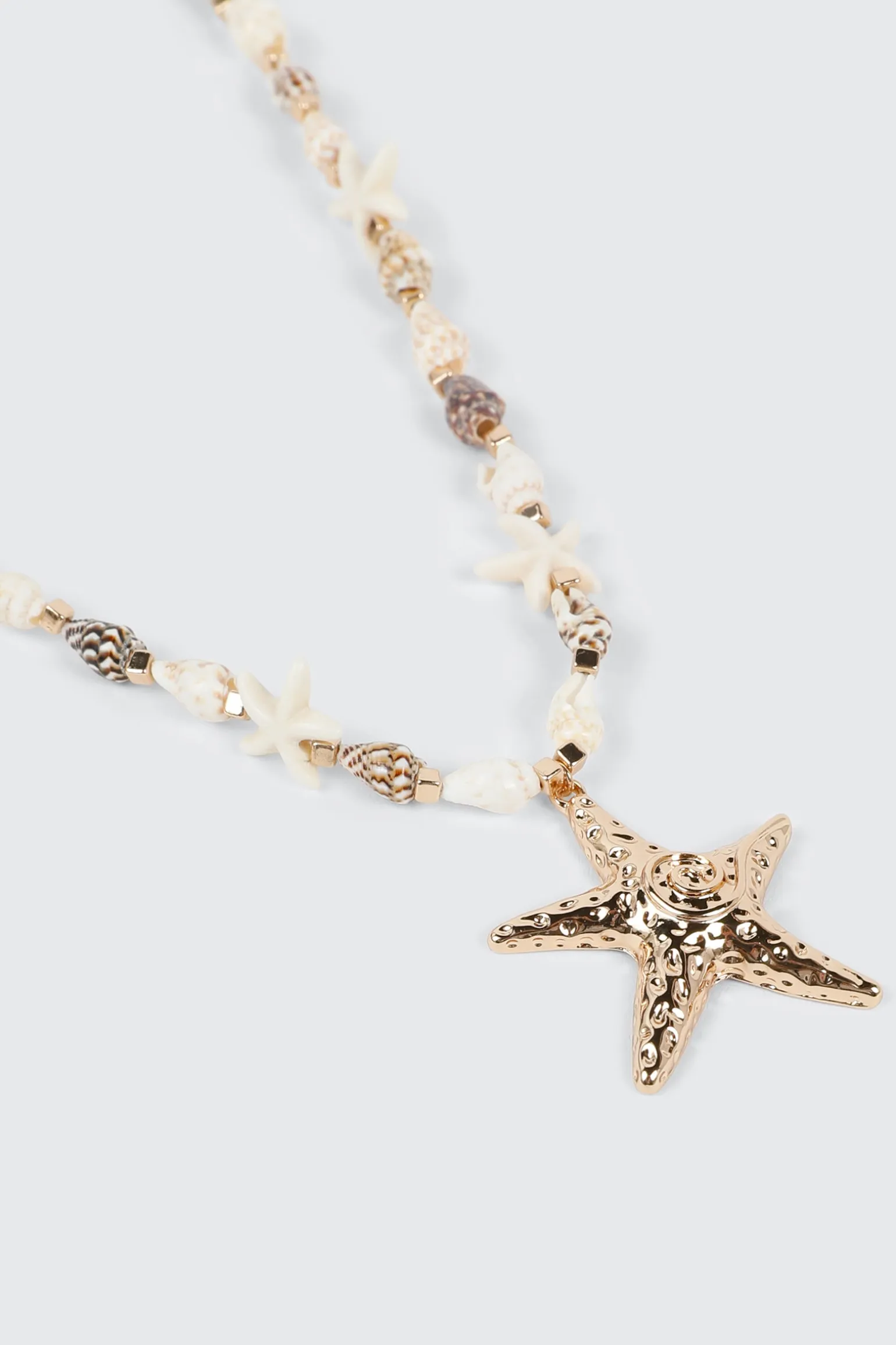 Shell Star Pendant Necklace