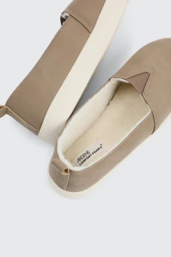 Sherpa Lined Slip On Sneakers