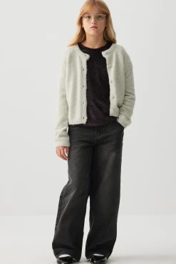 Shiny Fuzzy Cardigan