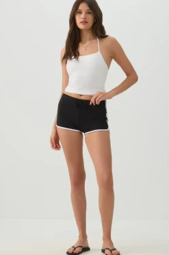 Short Halter Tank Top