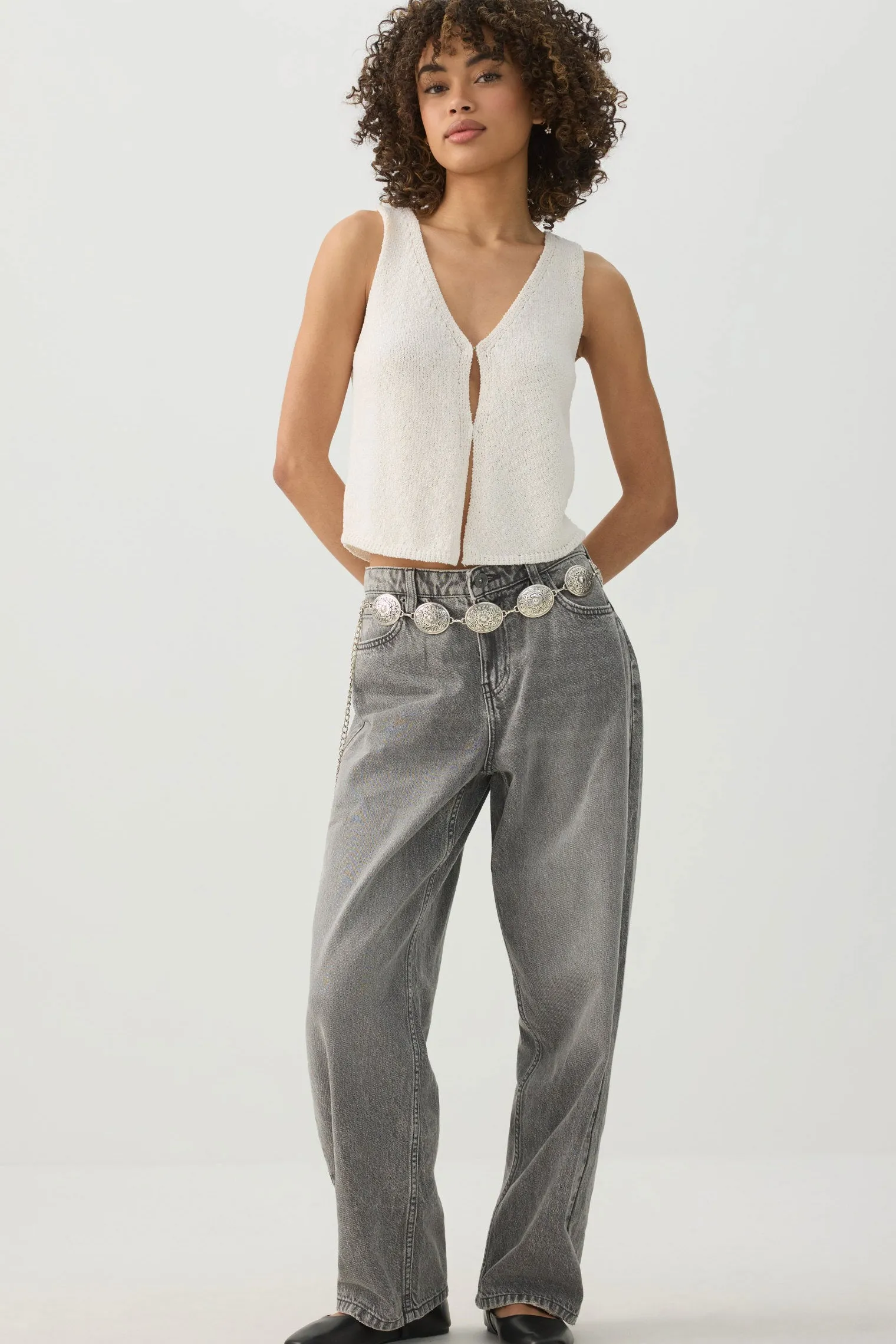 Short Sweater Vest