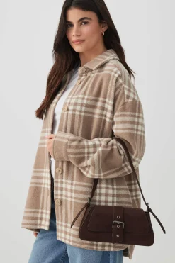 Shoulder Bag with Buckle