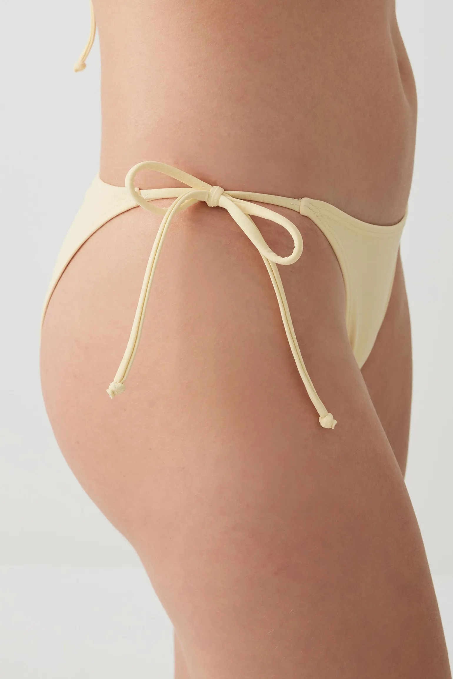 Side Tie Cheeky Bikini Bottom