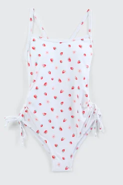 Side Tie One Piece Swimsuit