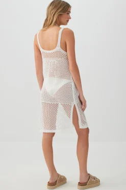 Sleeveless Crochet Cover Up