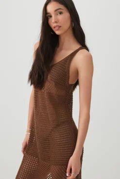 Sleeveless Crochet Cover Up