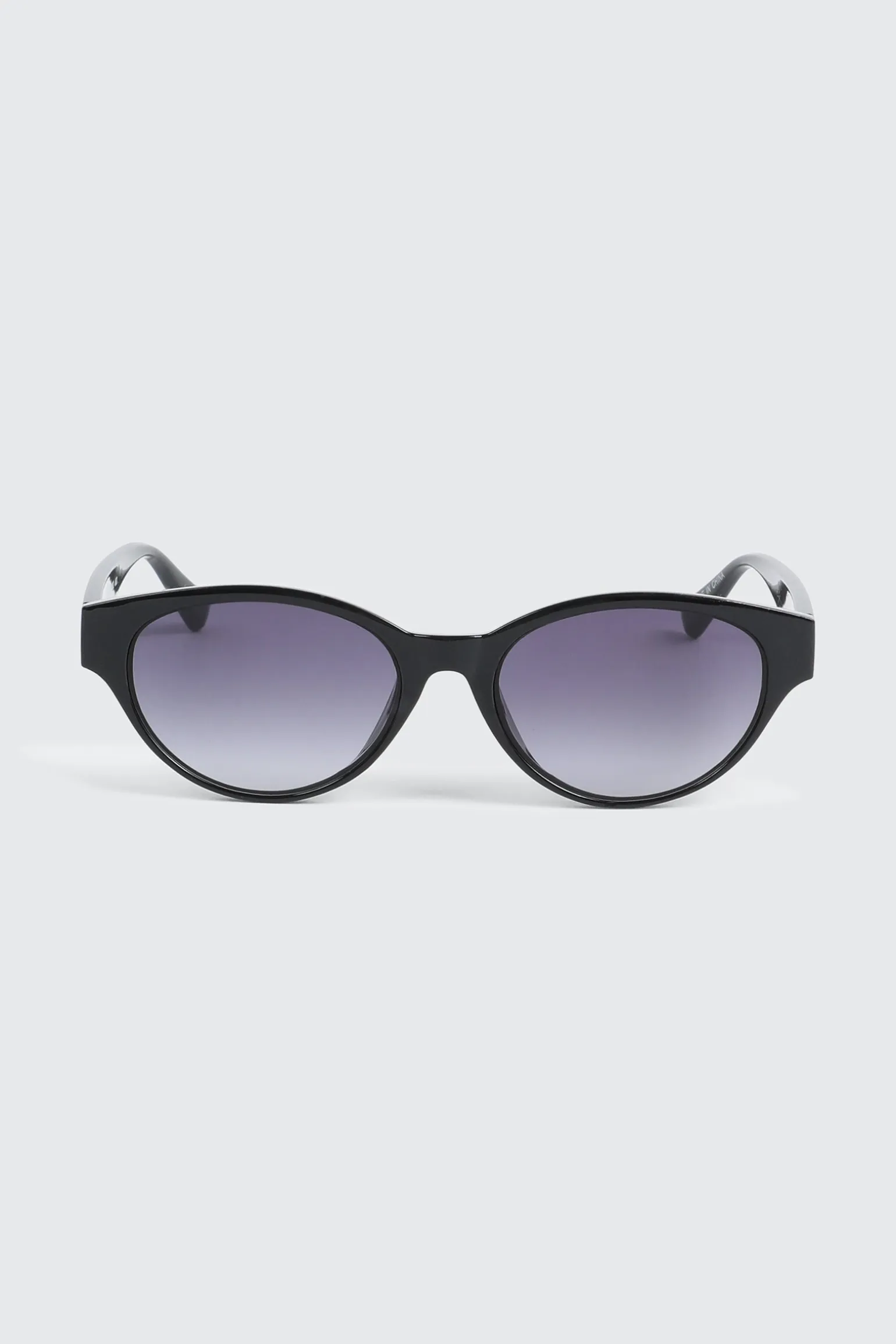 Slim Oval Cateye Sunglasses
