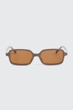 Slim Rectangular Sunglasses