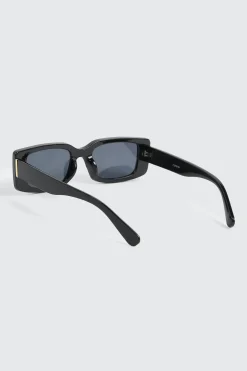 Slim Rectangular Sunglasses
