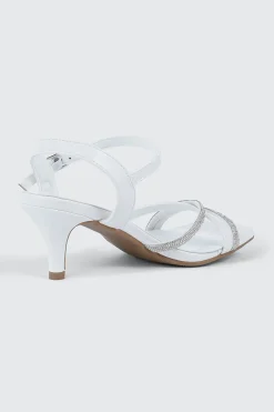 Slingback Kitten Heel Sandals