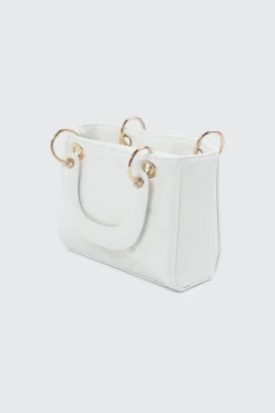 Small Tote Bag with Bow Detail