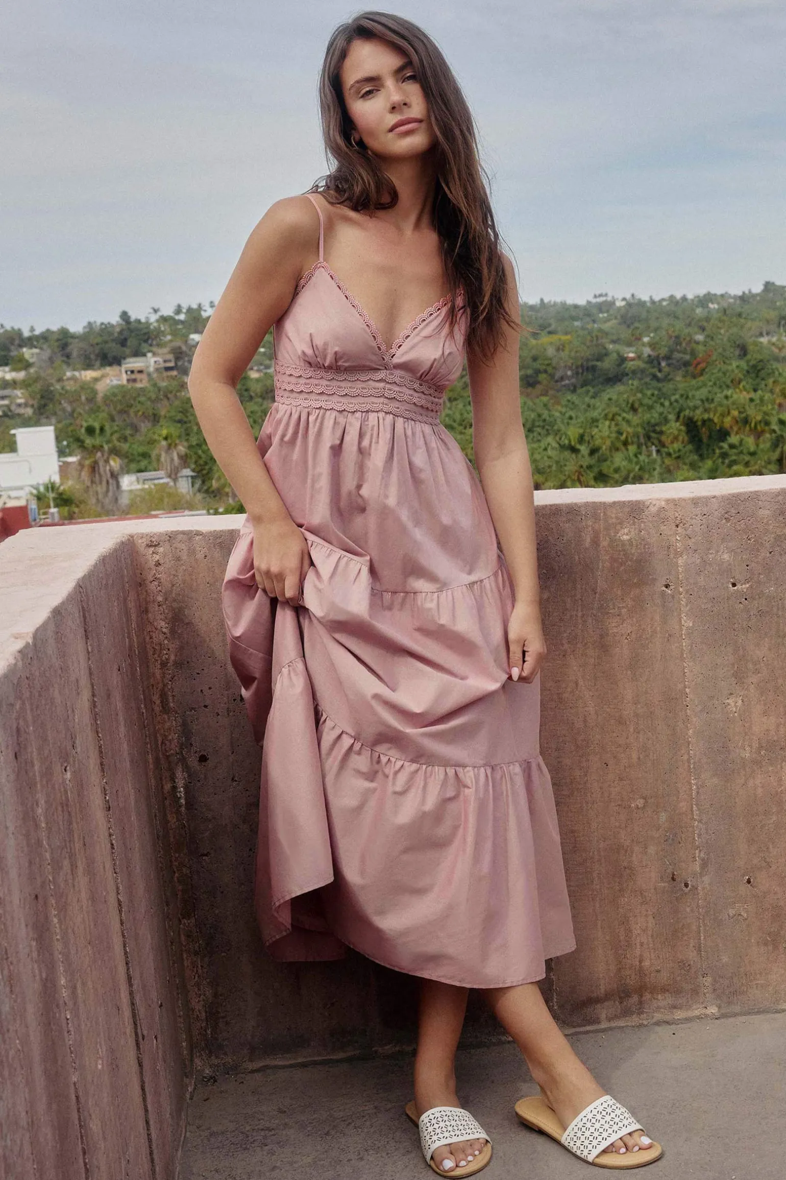 Smocked Maxi Dress