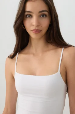 Smoothcore™ Double Layer Square Neck Tank Top