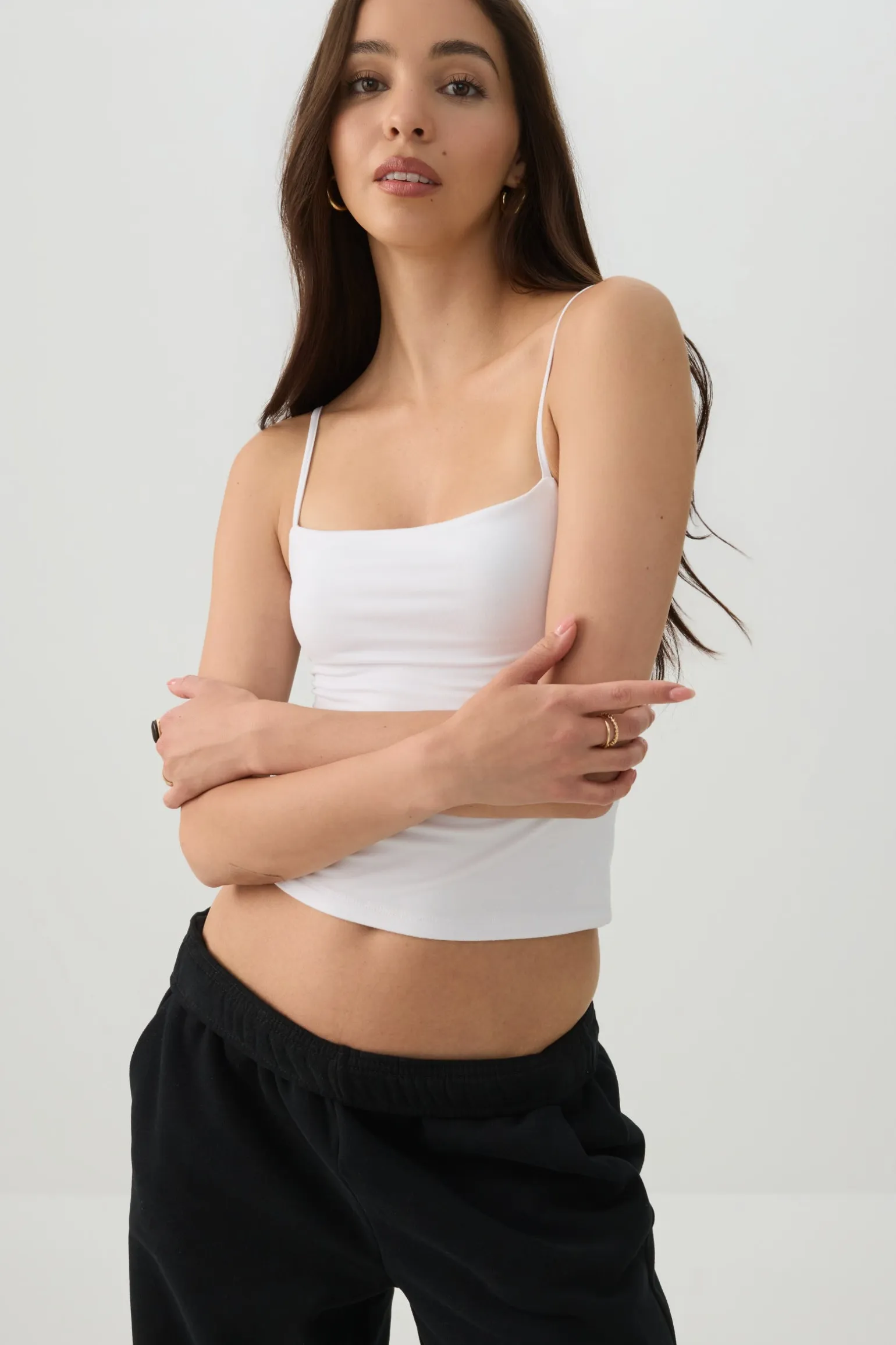 Smoothcore™ Double Layer Square Neck Tank Top