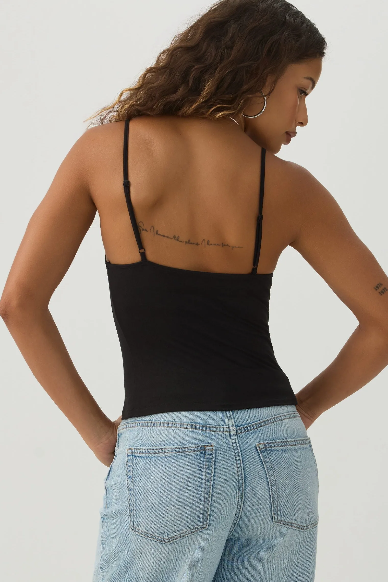 Smoothcore™ Double Layer Square Neck Tank Top