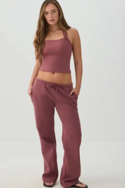 Soft Halter Crop Tank