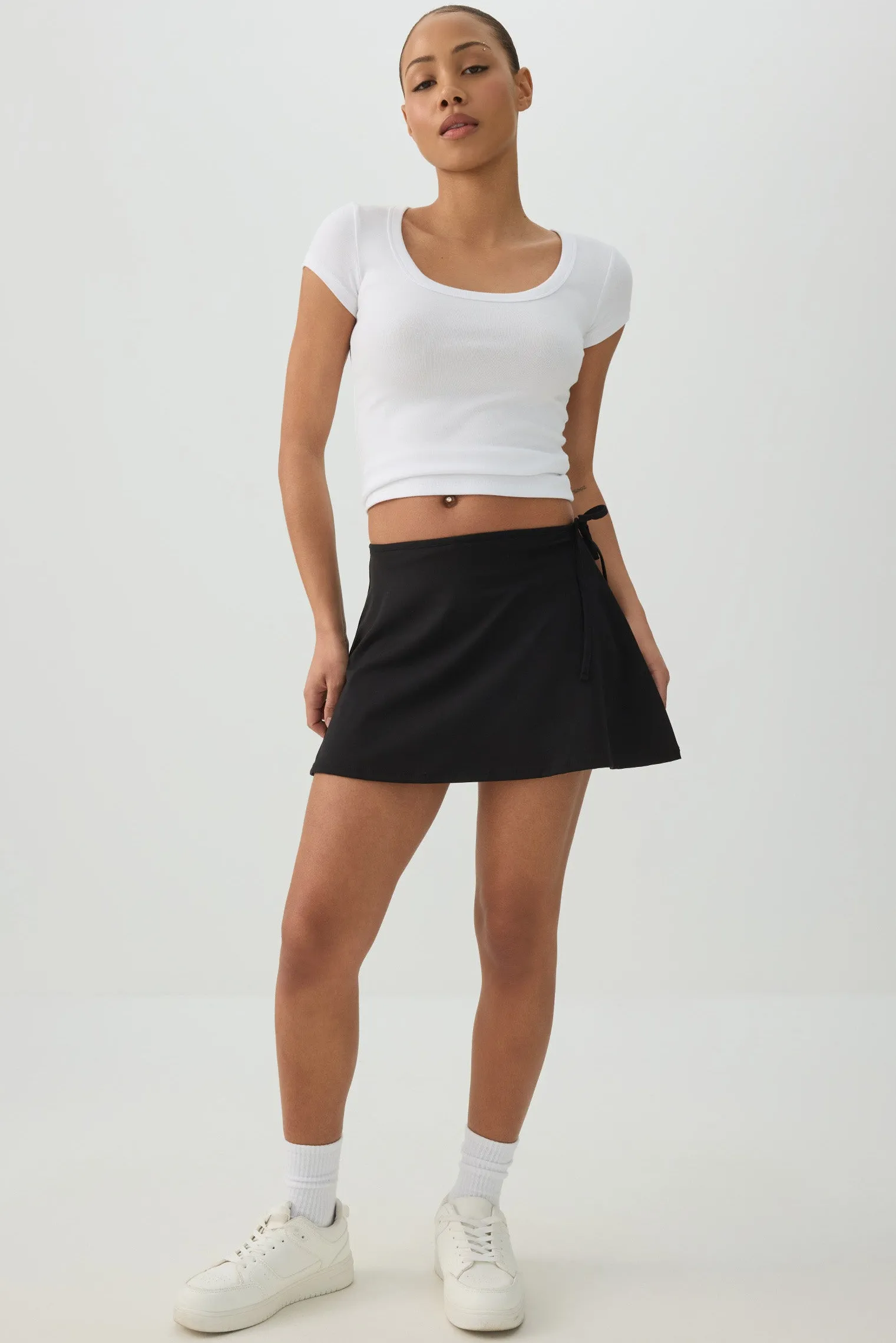 Soft Wrap Skort